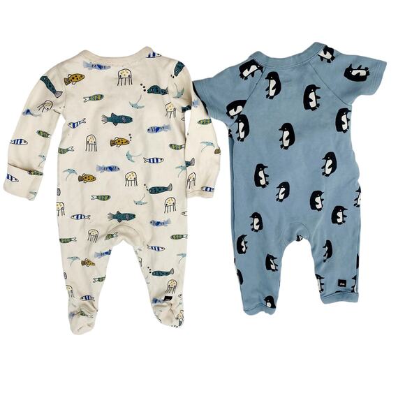 Tea Collection 2 Onesies 3-6 mo - Picture 2 of 3